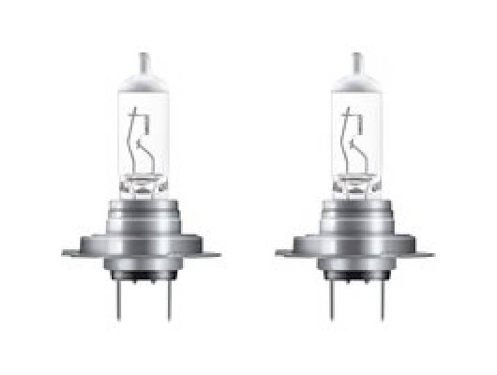 OSRAM Ampoules halogènes pour phares auto H7 / H4, lot de 2 (H7 +100%)