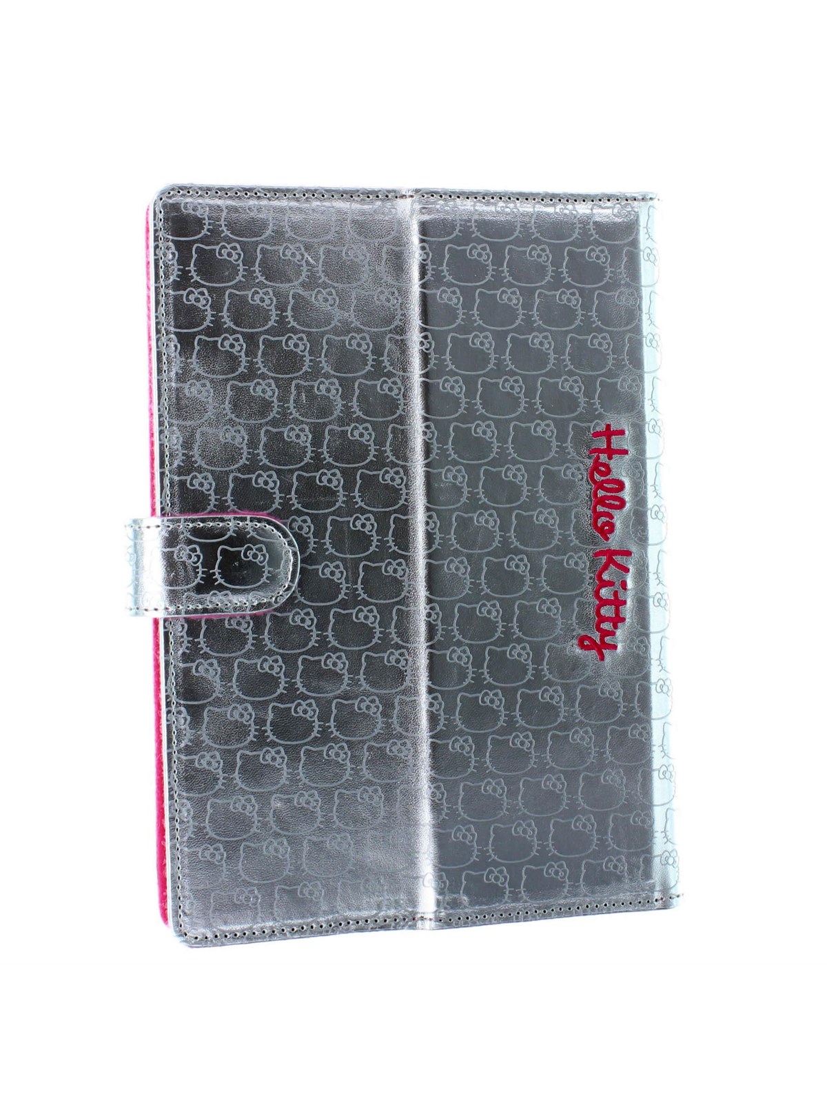 Hello Kitty Tablet Folder Silver 7-8tum Universal