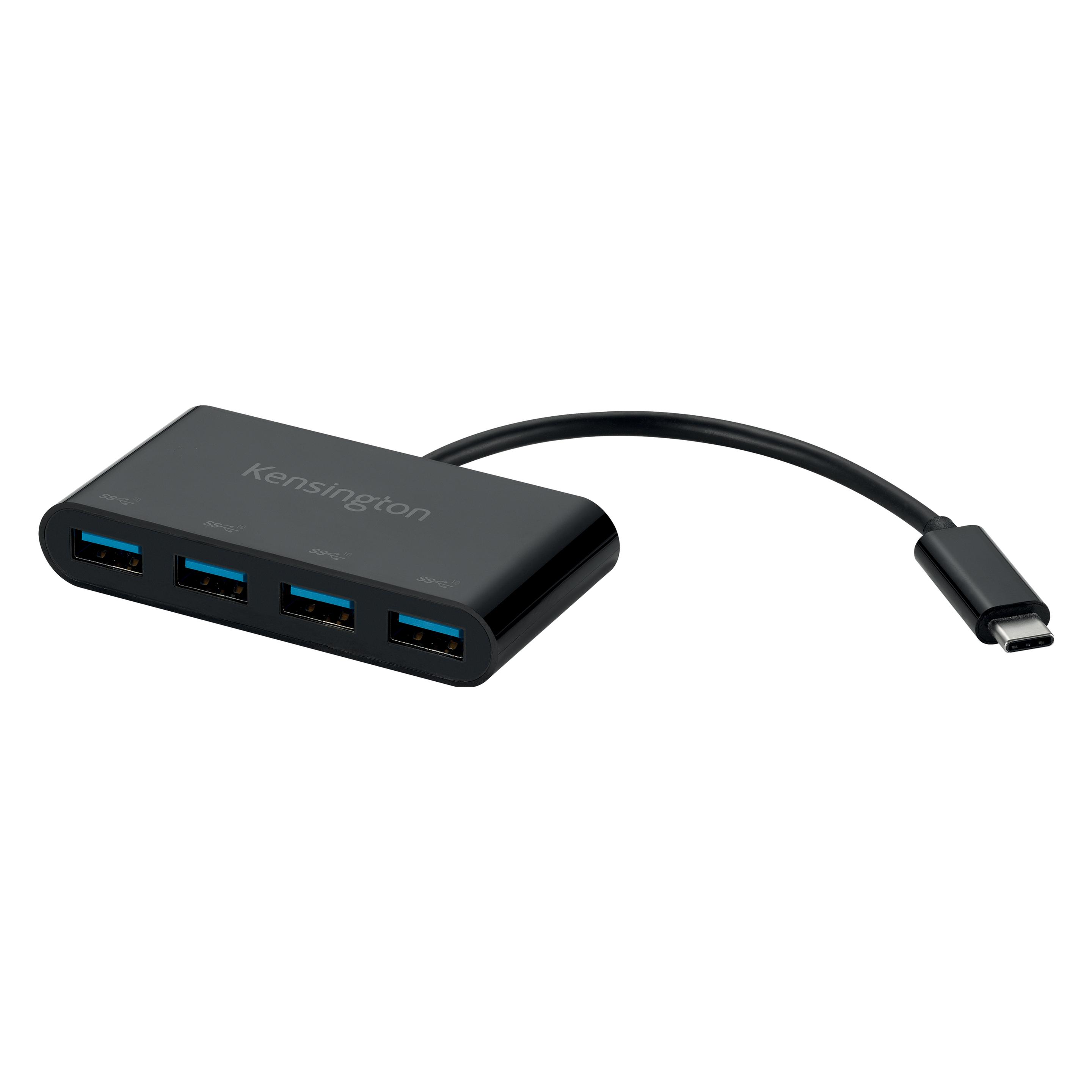 Kensington HUB CH1200 USB-C 4-Port (USB-C, 4 Ports) (K33616WW)