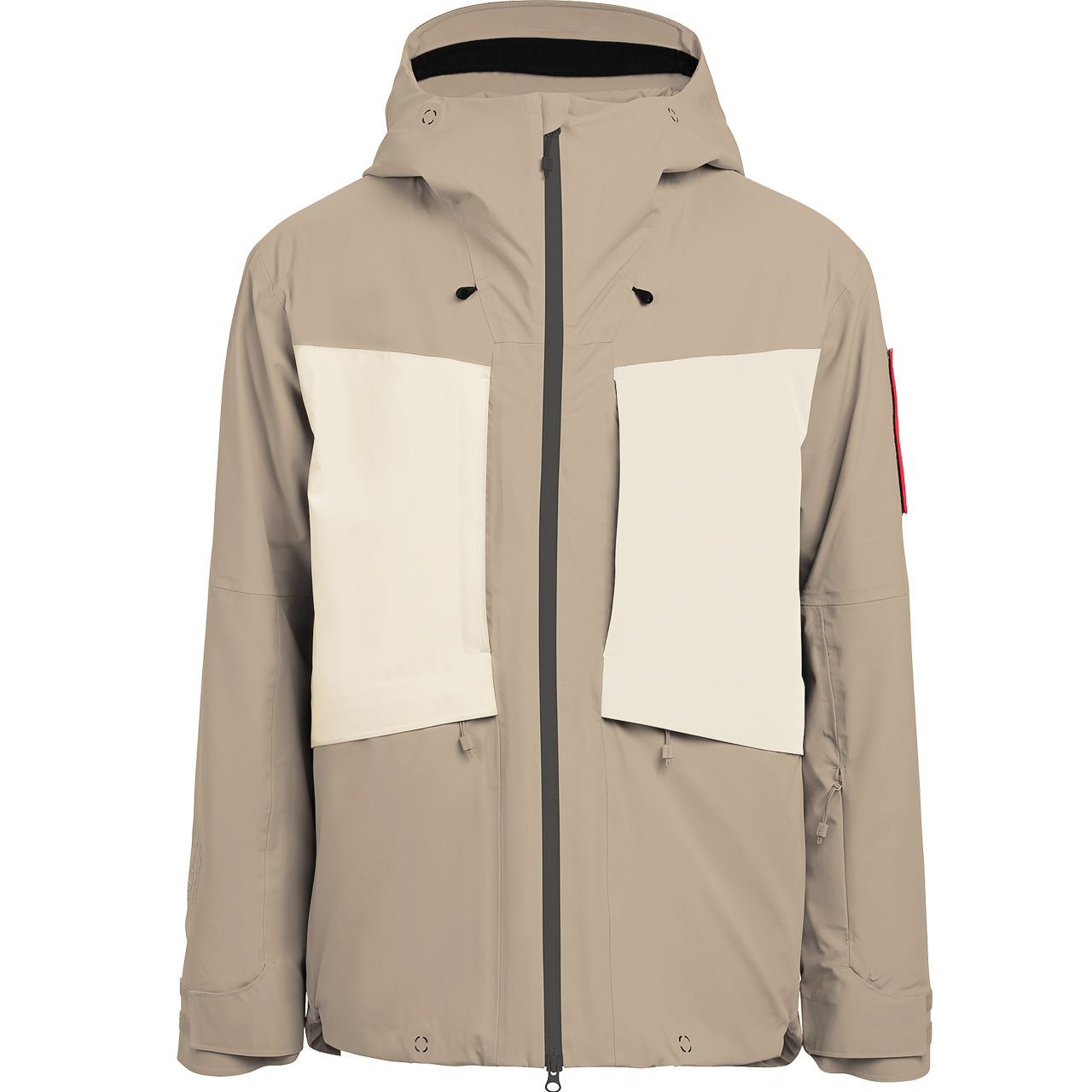 The Mountain Studio Herren HardHardshell-Jacke Z-5 brindle/castle wall - L