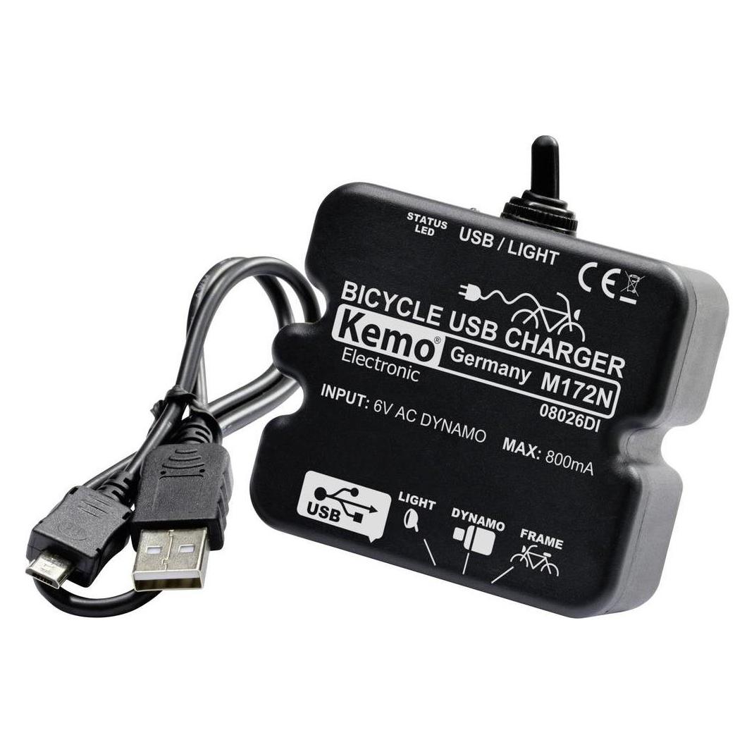 Kemo Laderegler (5 W, 1 Port) (M-172N - USB)