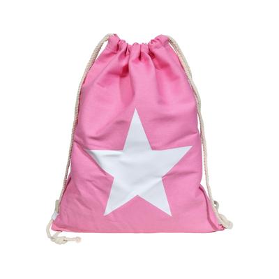 Turnbeutel CHAM CHAM "Beutel Rucksack, 40 x 32 cm", rosa, Textil, Taschen