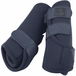 Eskadron Pferde Gamaschen Pro Dressage Hind atlantic blue Platinum 2024, Größe: Pony