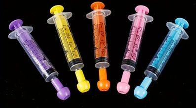 Inspired Living 6 Pack Pet Feeding Syringe Set For Dogs And Cats 5ml 6pcs