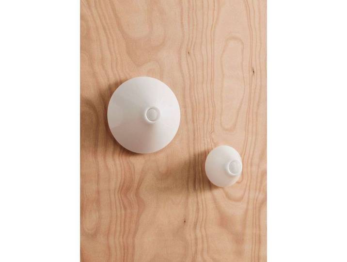 Ono Flush Mount Deckenlampe, Ø 20 cm, IP44, weiß/opal - Hay - Wohnzimmer - Kunststoff