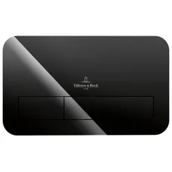 Villeroy & Boch ViConnect M200 922400RB Betätigungsplatte, glossy black, Sicherheitsglas