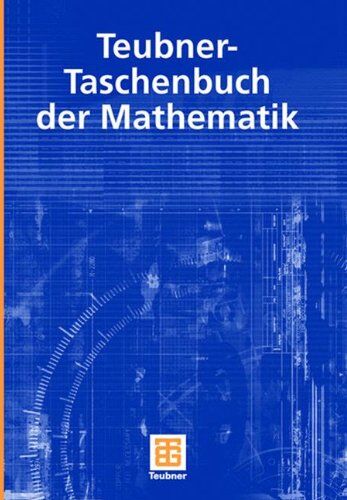 Eberhard Zeidler - Teubner-Taschenbuch der Mathematik: TEIL I - Preis vom 11.10.2026 03:10:56 h