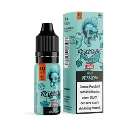 Aqua Berries 10ml Hybrid NicSalt Liquid by Revoltage 10mg