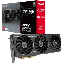 ASUS PRIME Radeon RX 9070 EVO OC PRIME-RX9070-O16G-EVO 16GB DDR6 Grafikkarte, HDMI/DP