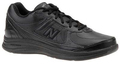 New Balance Men's MW577 Walking Shoe - 7 Black Walking E4
