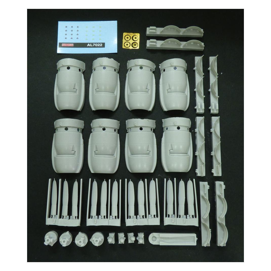 Plus Model Correct engine set for C121 Constelation (AL7022)