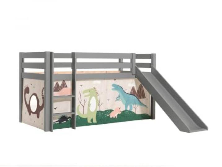 Vipack Bed, Pino Cotton, Beige, 90 x 200 cm