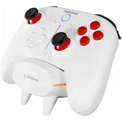 Rampage Pad Hydra Pro biały ze stacją ładującą (HYDRAPRO-WHITE) (PC), Gaming Controller, Weiss