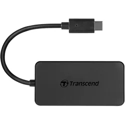 Transcend HUB2C - Hub - 4 x USB 3.1 Gen 1 - Desktop