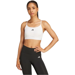 adidas Aeroreact 3-Streifen Sport-BH Damen 001A - white XS
