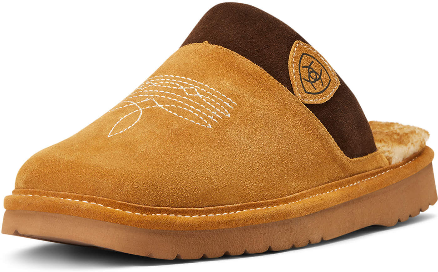 Men's Silversmith Square Toe Slipper Casual Shoes in Chestnut, Size: 11 D / Medium by Ariat