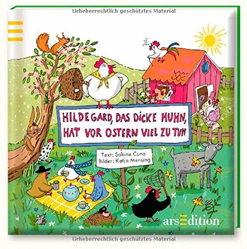 Sabine Cuno - Hildegard, das dicke Huhn, hat vor Ostern viel zu tun - Preis vom 13.10.2026 19:28:25 h