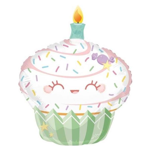 Anagram SuperShape Crazy Cake Folienballon 88x70cm (46996785)