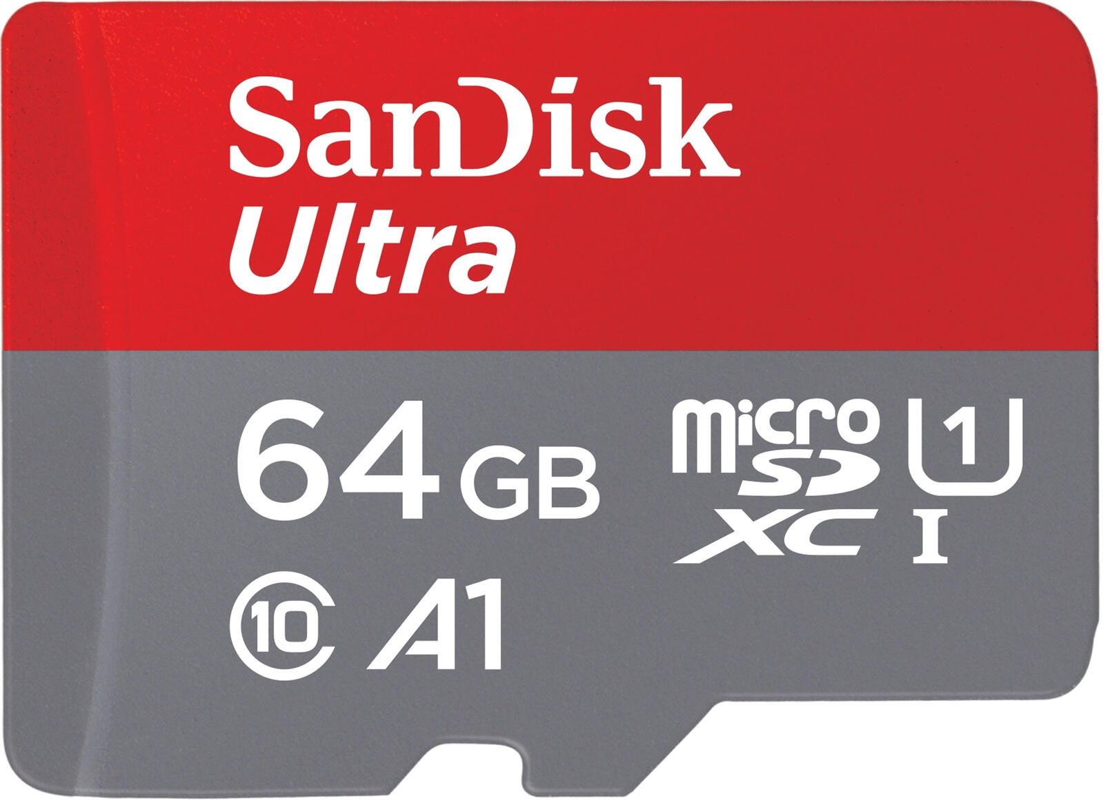 SanDisk Ultra microSDXC Speicherkarte 64GB + SD Adapter SDSQUAB-064G-GN6IA