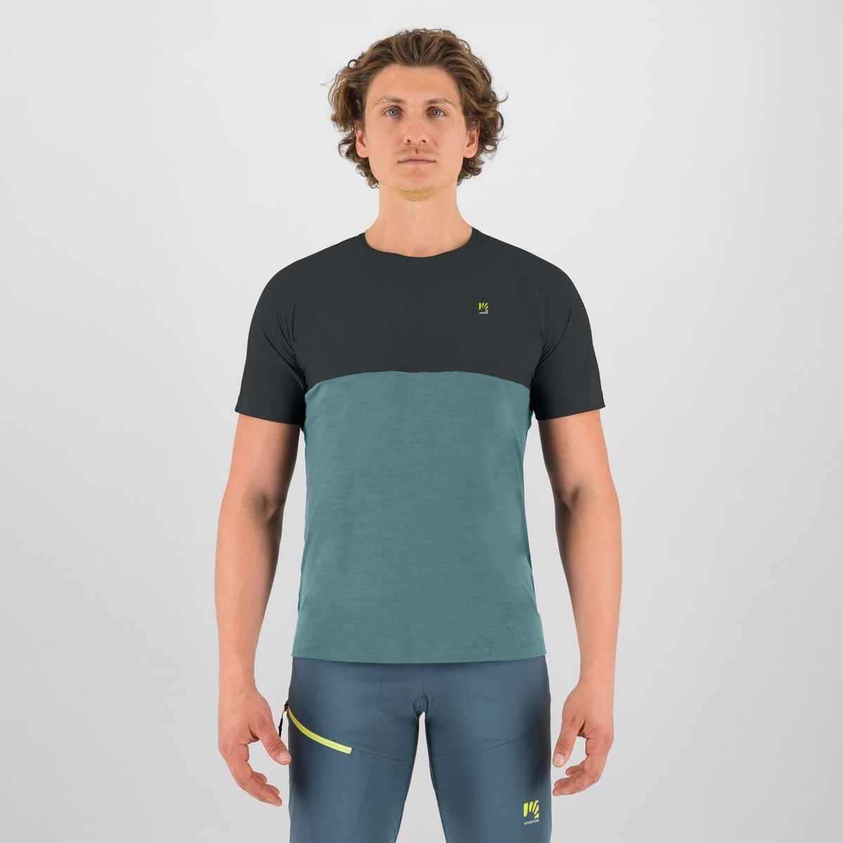 Karpos Cimonega T-shirt mineral blue/woodl.gray (450) S 2531083-450-S