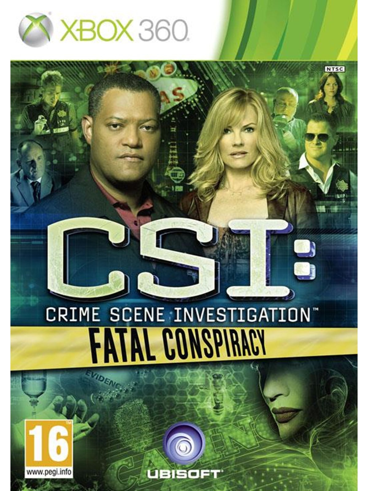 CSI: Crime Scene Investigation - Fatal Conspiracy - Microsoft Xbox 360 - Abenteuer - PEGI 16