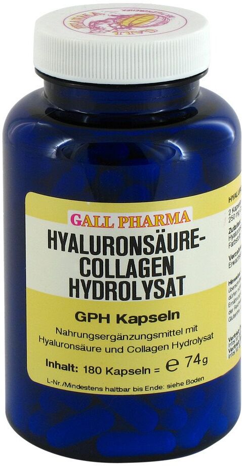 Hyaluronsäure-collagen Hydrolysat Gph Kapseln 180stk