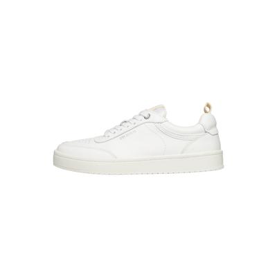 Sneaker N91 "Court W AB Damensneaker", Damen, Gr. 37, weiß, Leder, Schuhe Sneaker, Turnschuh Leder handgefertigt, sportlicher Freizeitschuh Damen