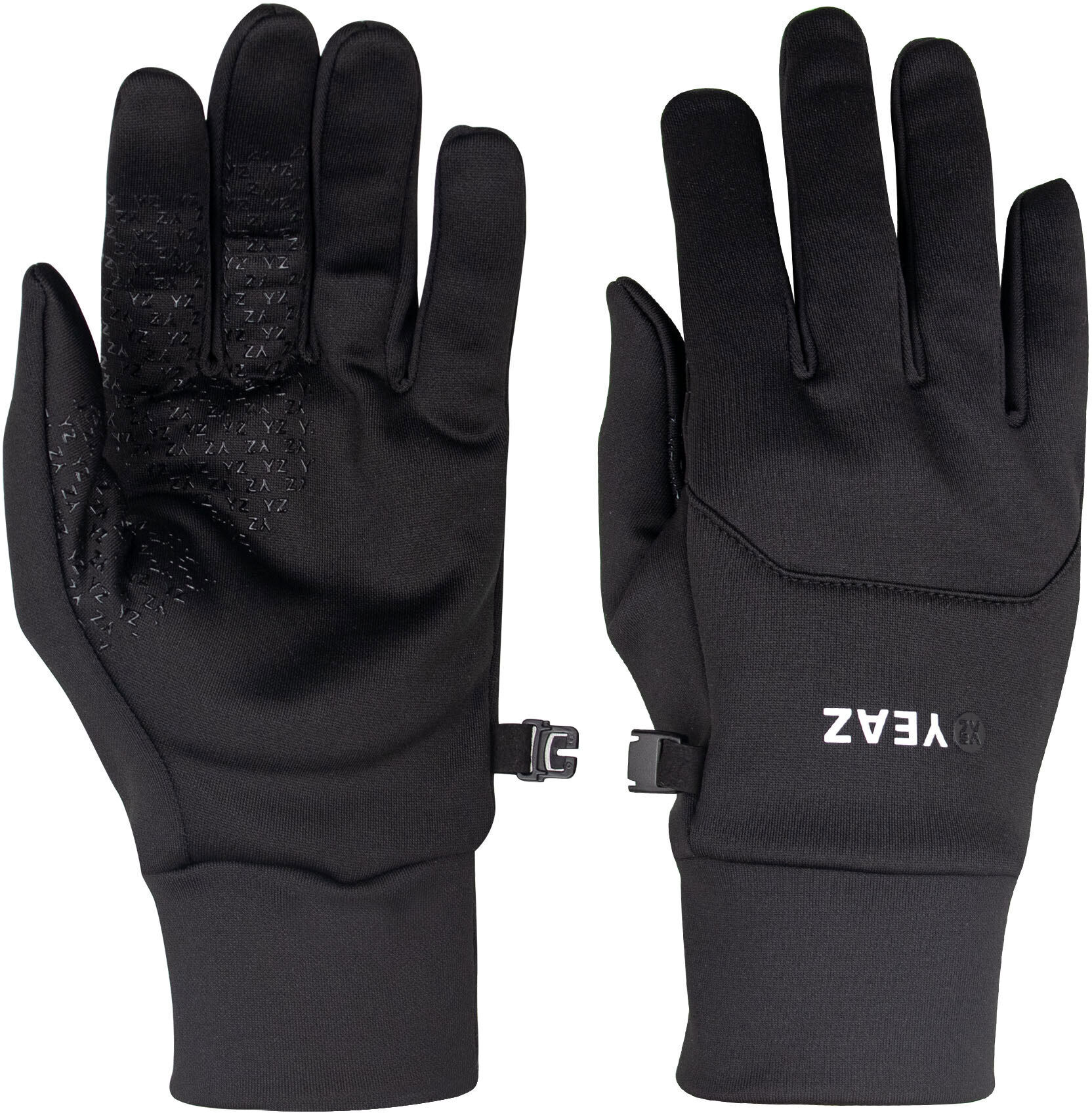 Trainingshandschuhe YEAZ "Sporthandschuhe JIP" Gr. 7, schwarz, Handschuhe, 7, Obermaterial: 76% Polyester PES. 17% Nylon NY. 7% Elasthan EL., Trainingshandschuhe