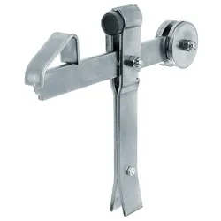 Alberts® Torfeststeller mit Wippe galv. blau verzinkt zum Einbetonieren BxH 300x240mm