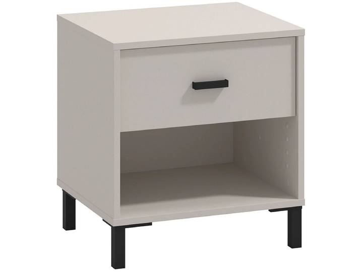 Nachttisch SALONA 1 Schublade 40x48x52cm cappuccino