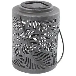 Solar Laterne Daley LED grau