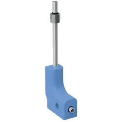 Geberit, Rohrverbindungstechnik, Metallrohr-Anschlussbogen Mepla d 16x15mm, 90G, 30cm, m A.-Vsb u Box (Winkelverbindung)