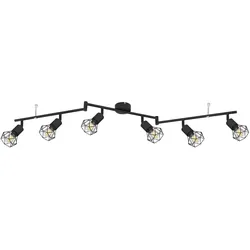 Globo Lighting Deckenstrahler   , schwarz , Maße (cm): B: 120 H: 22 T: 8.0