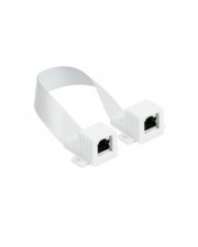 Good Connections 0.25m RJ45 Fensterdurchführung High-Quality weiss Gesamtlänge 0,515 m Weiß (8055-F44QW)