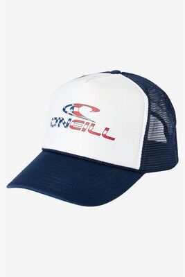 Men's O'neill July 4Th Trucker Hat in Navy