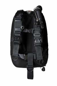 DIVE1 Scuba F.35 Jacket - Soft Backplate System - Schwarz