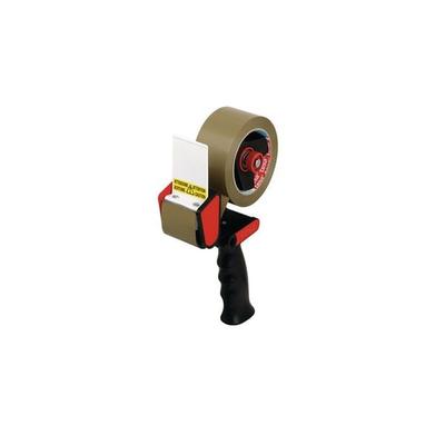 tesa Packband-Abroller Blau, Rot Rollenbreite (max.): 50 mm Rollenlänge (max.) 66 m Mit Bremsvorrichtung, Messer austauschbar