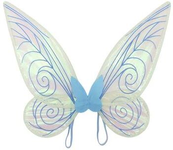 Inspired Finds Sparkling Fairy Costume Wings For Kids & Adults Halloween Party Dress Up blue