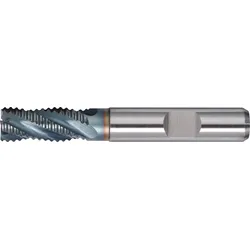 Schaftfräser DIN 844 Typ NR D.12mm Einsatz-L.36mm HSS-Co5 TiCN Weldon TW