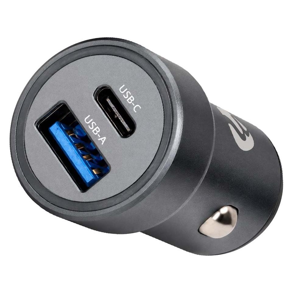 Nedis Car Charger | 38 W |Outputs: 2 | Poorttype: USB-A / USB-C (CCH1C1A38WBK)