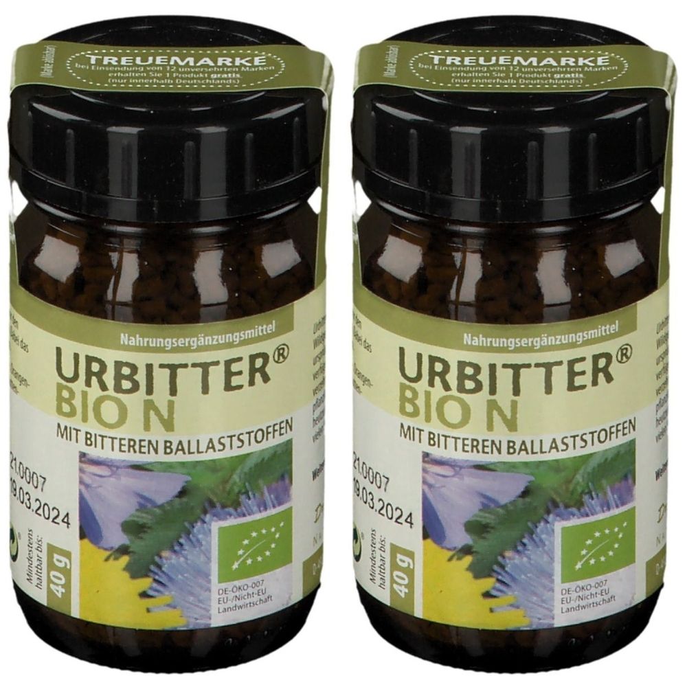 Urbitter Bio N Granulat 2x 2x40 g