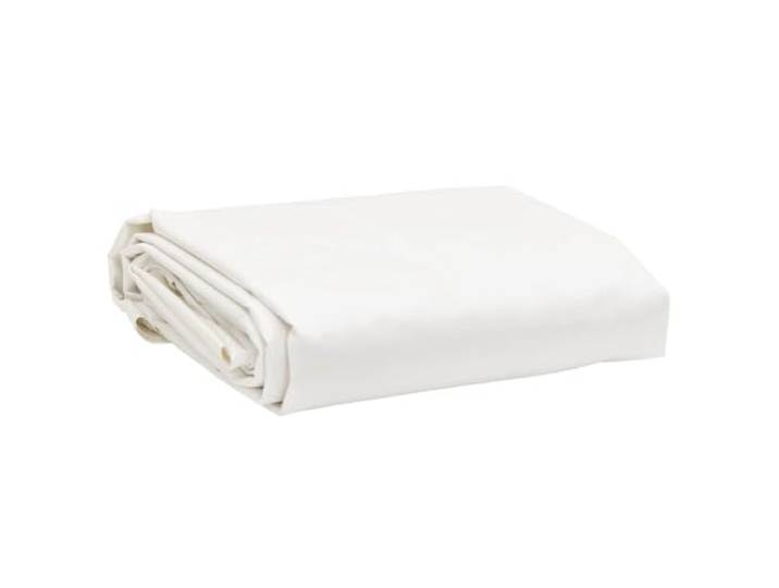 vidaXL Bâche 650g / m² Blanc 2\,5 x 4\,5 m Toile avec revêtement en PVC