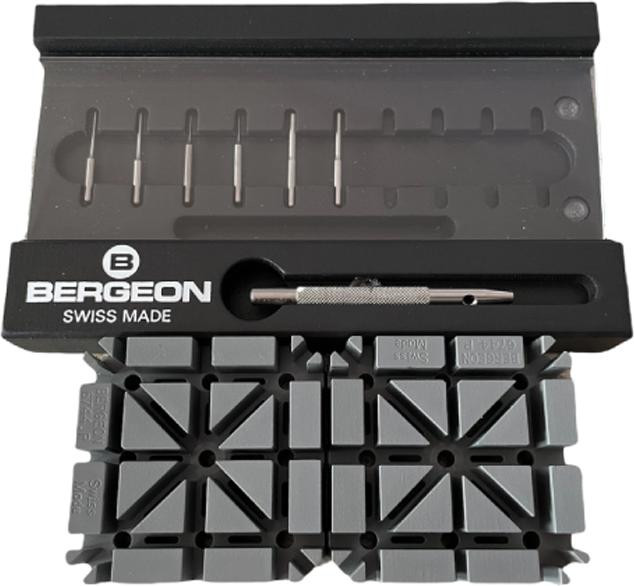 Bergeon 7744 Professionele Horlogeband Pin Gereedschap Set