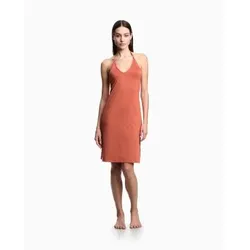 Emporio Armani für Damen. EW004085_AF20255 Strandkleid rötlich braun (S), Lässig, Polyamid, Ärmellos / Hosenträger