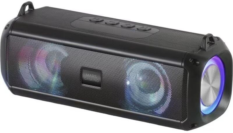 Mars Gaming Msb-Xt Altavoz Portátil Y Barra De Sonido Bluetooth 20w Rgb Negro Talla Única Unisex