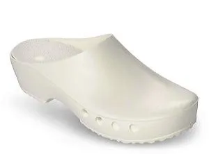 SCHÜRR Schuhvertrieb GmbH Schürr Küchen oder OP-Schuhe, CHIROCLOGS Classic, weiß, Wechseleinlage, für Damen und Herren Gr. 39 32250.00.80-39