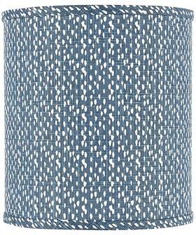 Limited Edition Riverbed Drum Buffet Shade - Cello Blue - Ballard Designs