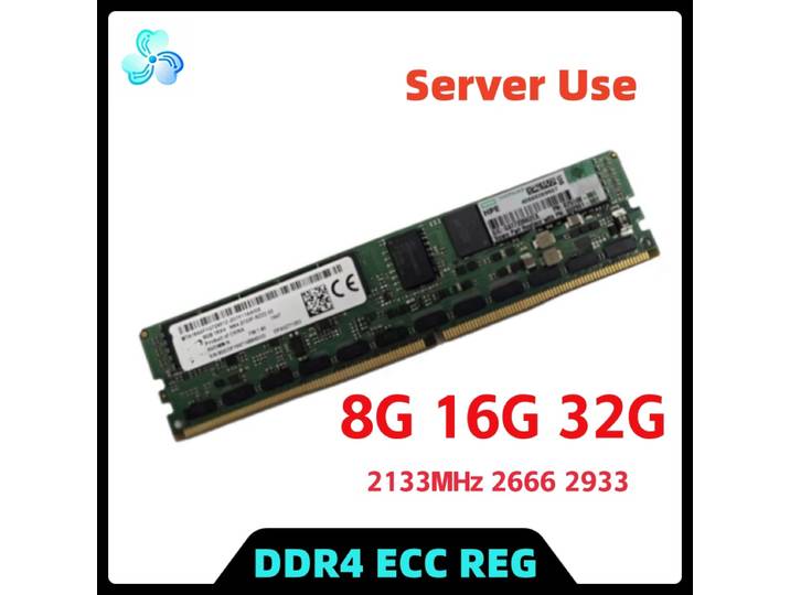 Mémoire serveur 8 Go 16 Go 32 Go DDR4 2133 MHz 2666 2933 ECC REG 1Rx4 2Rx4 PC4 1,5 V