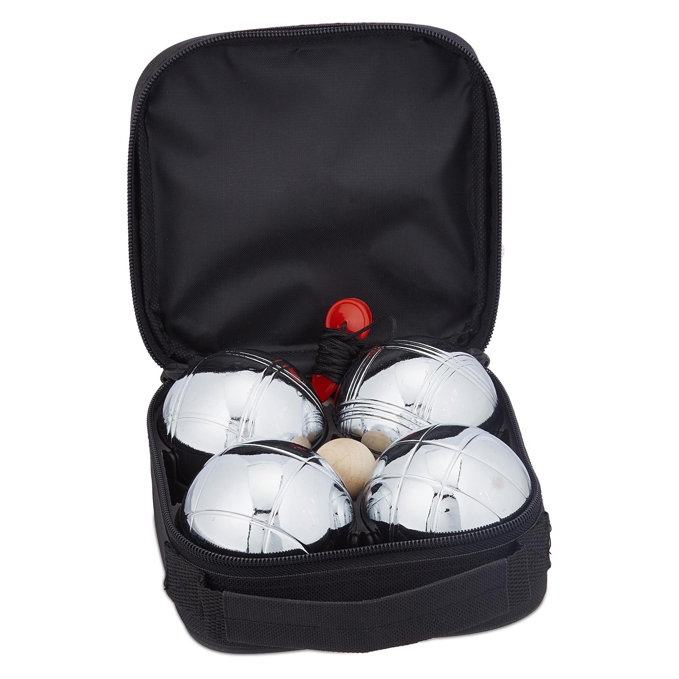 Relaxdays Boule Kugeln (4x, 70 mm) (4052025417901)