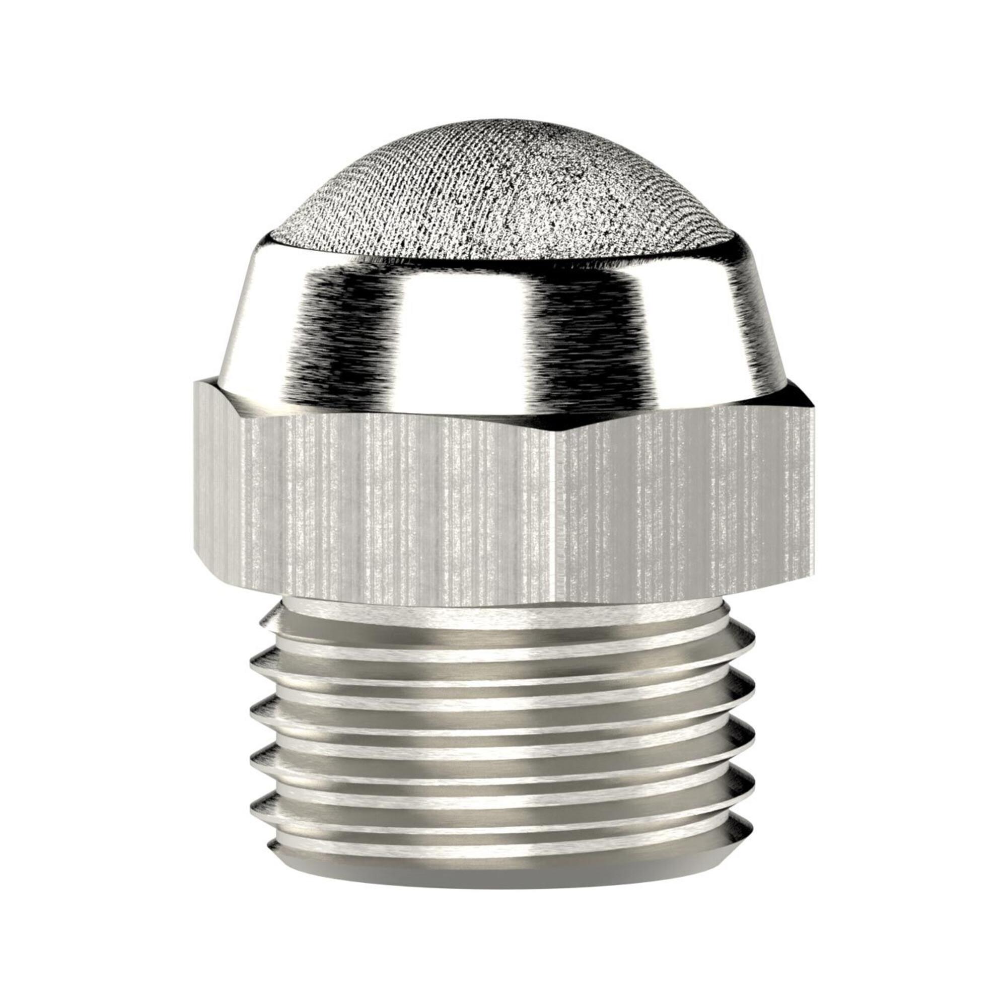 Riegler Schalldämpfer, Edelstahl, flach, M5, SW 8 (SD5ESFL)
